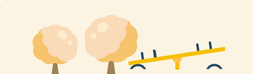 公園まで歩いて散歩